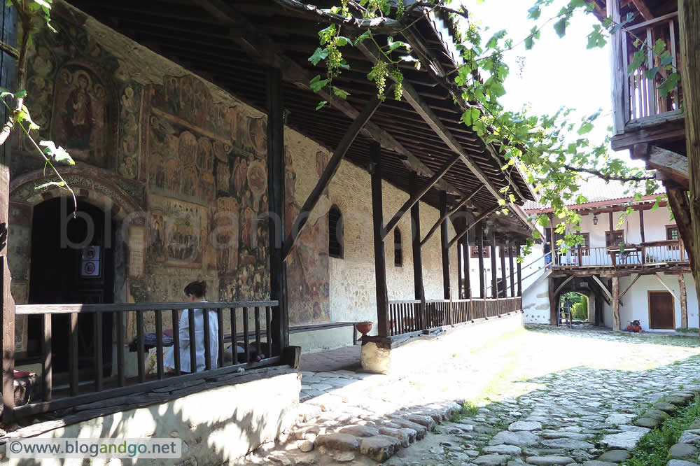 Melnik - South door of the church of the Rozhen Monastery